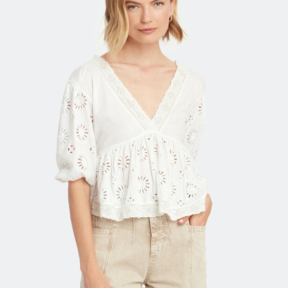 Free People Sweeter Side Crop Top